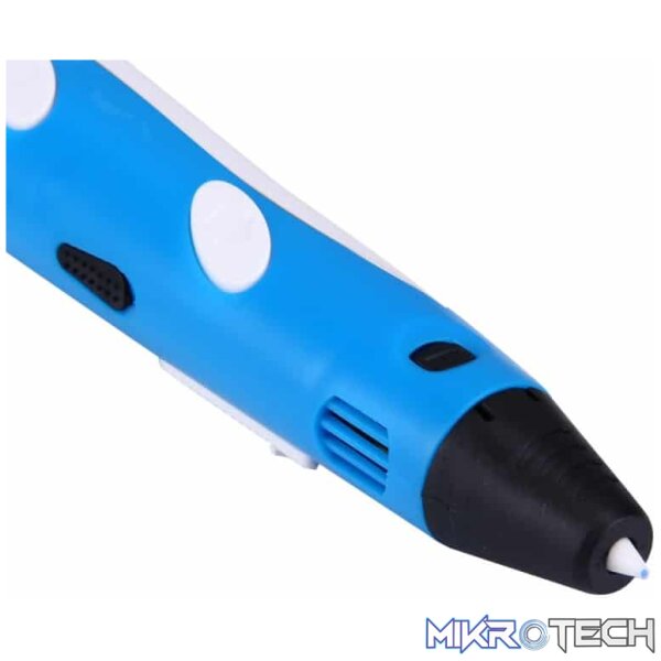 Hand-held 3D Printing Pen EU Plug(Blue) - Image 3
