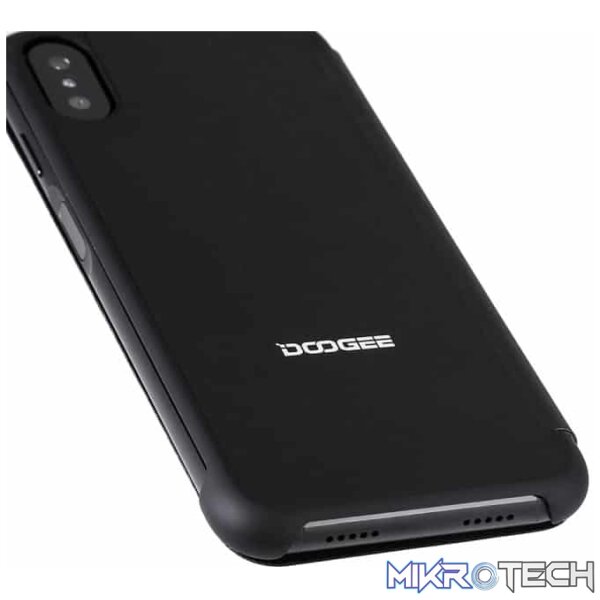 Horizontal Flip Leather Case for Doogee X55(Black) - Image 5
