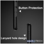 IMAK Matte Touch Cowboy PC Case for OnePlus 6T with Holder and Screen Sticker(Black) - Image 6