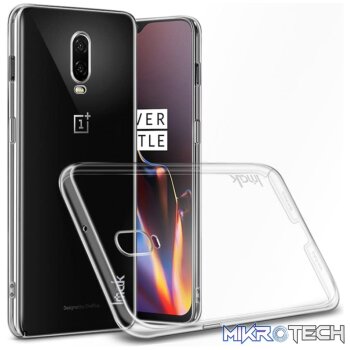 IMAK Wing II Wear-resisting Crystal Pro Protective Case for One Plus 6T, with Screen Sticker(Transparent)