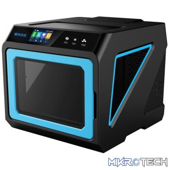JGAURORA A7 Desktop High Precision Metal Plate + High Injection Molding Frame Three-Dimensional Physical 3D Printer (Black)