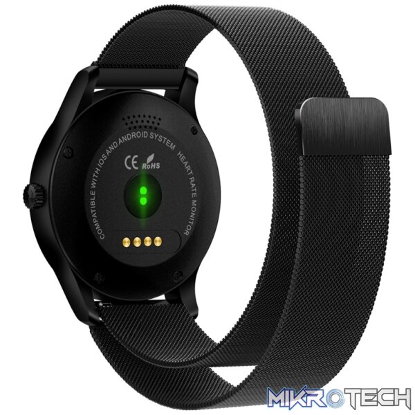Support Pedometer / Heart Rate Monitor / Real-time Weather / WeChat Reminder