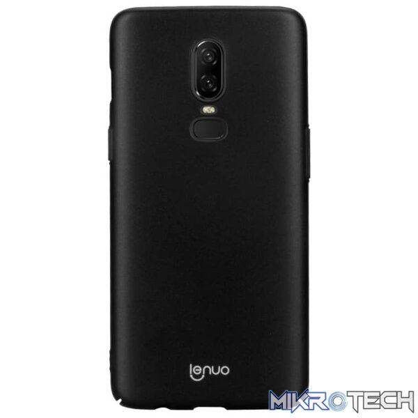 Lenuo Leshield Series PC Shockproof Case for OnePlus 6(Black) - Image 2