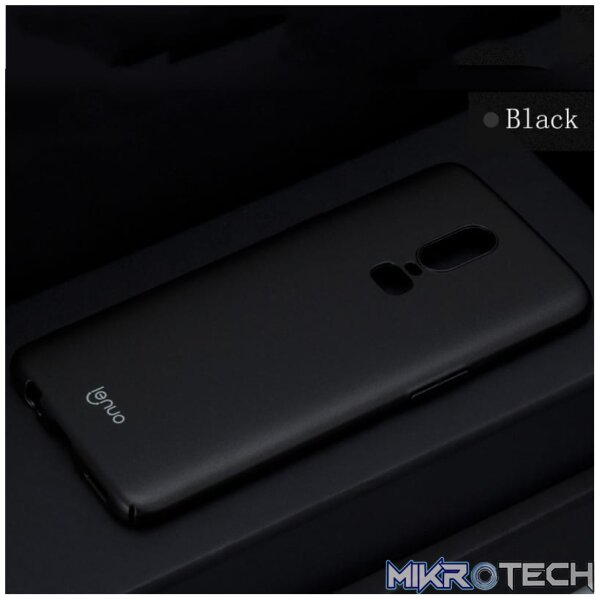 Lenuo Leshield Series PC Shockproof Case for OnePlus 6(Black) - Image 9