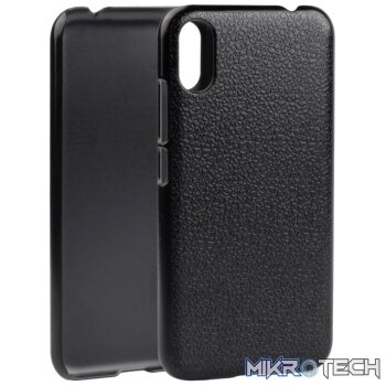 Litchi Texture PC Back Case for Blackview A30(Grey)