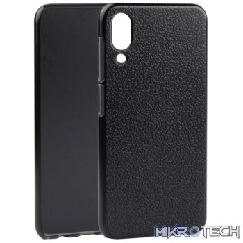 Litchi Texture PC Back Case for UMIDIGI One Pro(Grey)