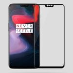 MOFI 0.3mm 9H Surface Hardness 3D Curved Edge Tempered Glass Film for OnePlus 6(Black)