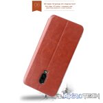 MOFI Crazy Horse Texture Horizontal Flip Shockproof Leather Case for OnePlus 6T with Holder (Black) - Image 8