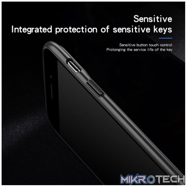MOFI  Full Coverage PC + Lens + Back Camera Glass Protective Back Case for OnePlus 6 (Black) - Image 8