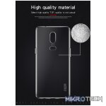 MOFI TPU Transparent Case for OnePlus 6(Black) - Image 3