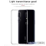 MOFI TPU Transparent Case for OnePlus 6(Black) - Image 9