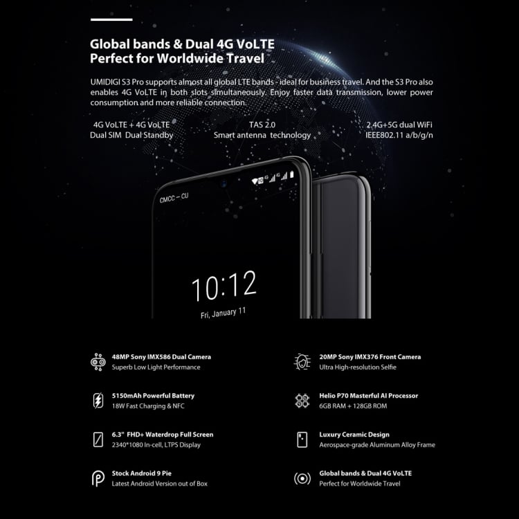 Umidigi S3 Pro Smartphone
