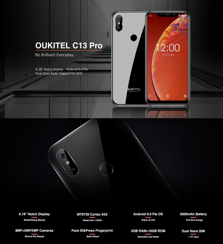 Oukitel C13 Pro Smartphone