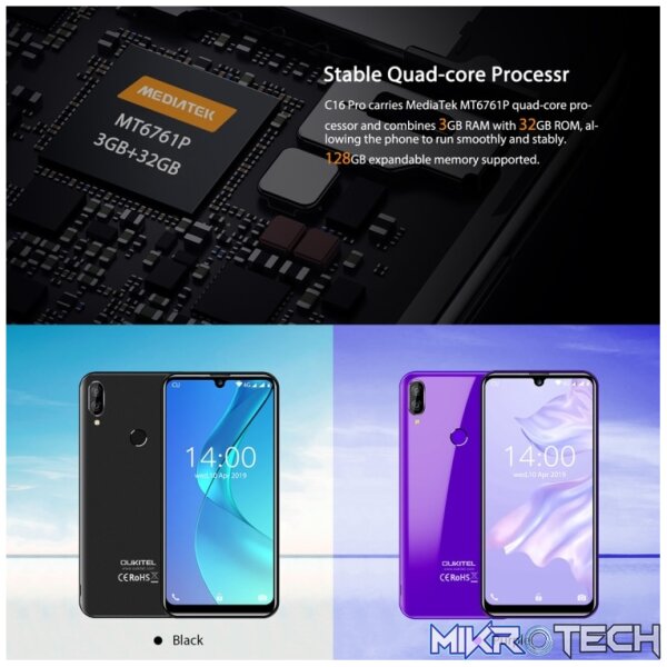 OUKITEL C16 Pro Smartphone - Image 14
