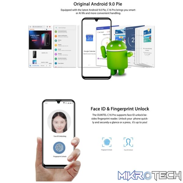 OUKITEL C16 Pro Smartphone - Image 13
