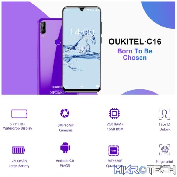 OUKITEL C16 Smartphone - Image 11