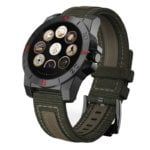 Support Pedometer / Compass / Anti-lost Reminder / Thermometer / Elevation / Remote Camera / Call Indication(Black)