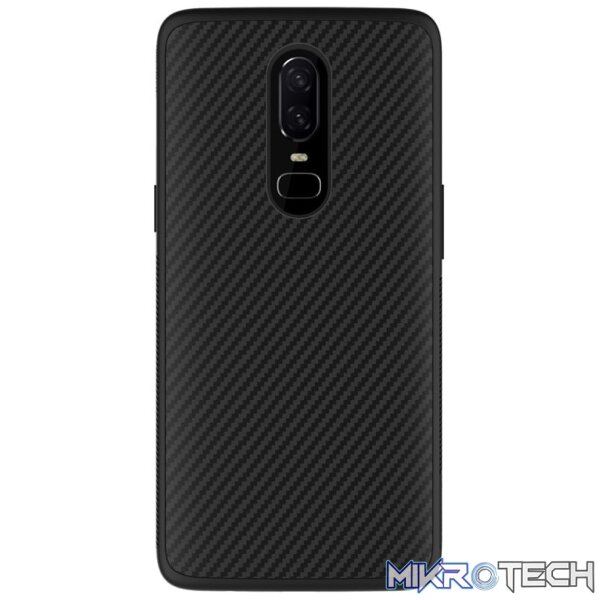 NILLKIN Anti-slip Texture PC Case for OnePlus 6 (Black) - Image 3
