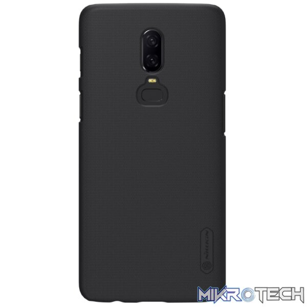 NILLKIN Frosted Concave-convex Texture PC Case for OnePlus 6 (Black) - Image 2