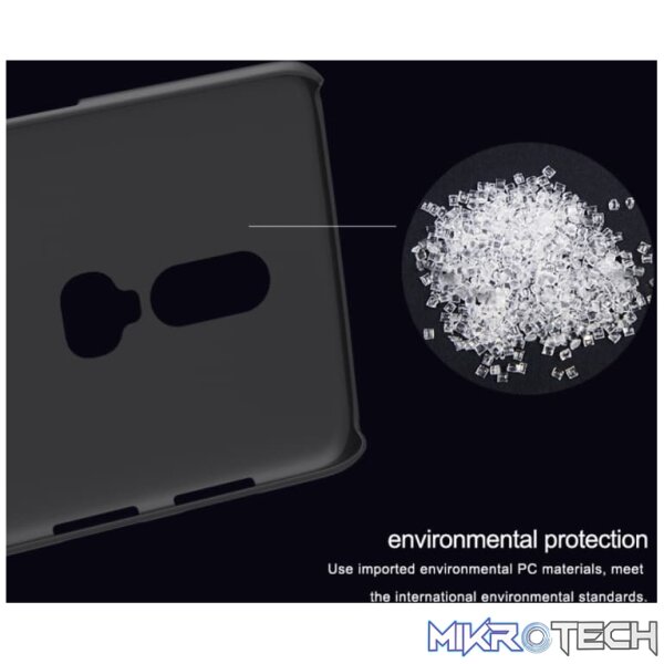 NILLKIN Frosted Concave-convex Texture PC Case for OnePlus 6 (Black) - Image 6