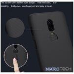 NILLKIN Frosted Concave-convex Texture PC Case for OnePlus 6 (Black) - Image 9