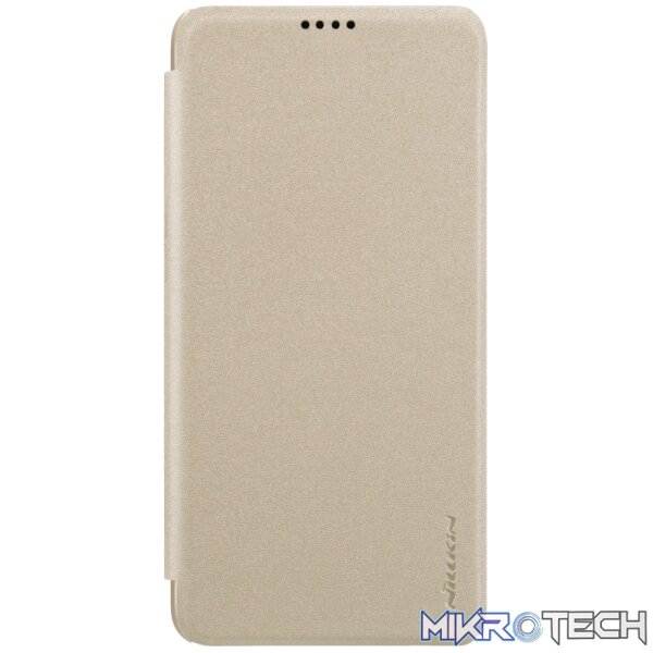 NILLKIN Frosted Texture Horizontal Flip Leather Case for OnePlus 6 (Gold) - Image 2