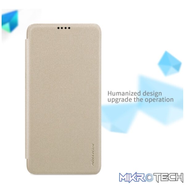 NILLKIN Frosted Texture Horizontal Flip Leather Case for OnePlus 6 (Gold) - Image 6
