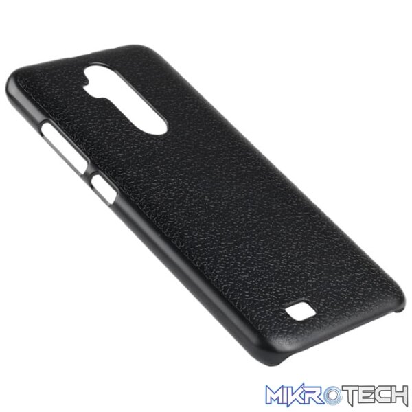 OCUBE Litchi Texture PC Protective Back Case for Oukitel C12 / C12 Pro(Black) - Image 4