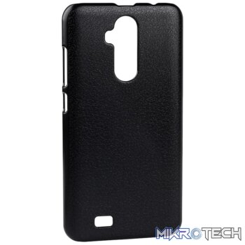 OCUBE Litchi Texture PC Protective Back Case for Oukitel C12 / C12 Pro(Black)