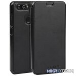 OCUBE Spring Texture Horizontal Flip Leather Case for BLUBOO D6, with Holder (Black)