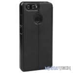 OCUBE Spring Texture Horizontal Flip Leather Case for BLUBOO D6 with Holder (Black) - Image 3
