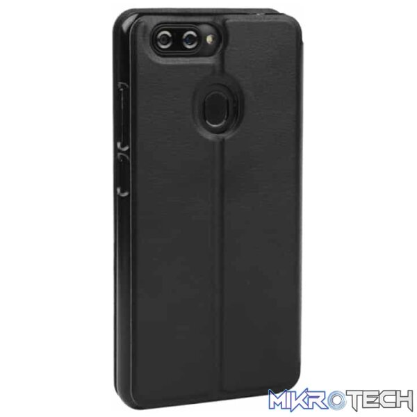 OCUBE Spring Texture Horizontal Flip Leather Case for BLUBOO D6 with Holder (Black) - Image 3