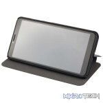 OCUBE Spring Texture Horizontal Flip Leather Case for BLUBOO D6 with Holder (Black) - Image 6