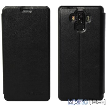 OCUBE Spring Texture Horizontal Flip Leather Case for BLUBOO S3, with Holder (Black)