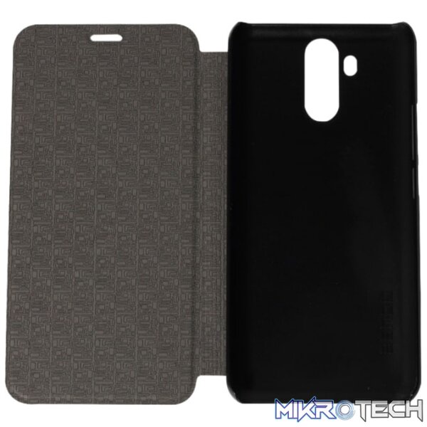 OCUBE Spring Texture Horizontal Flip Leather Case for OUKITEL K6 with Holder (Black) - Image 3