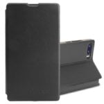 OCUBE for BLUBOO S1 Spring Texture Horizontal Flip Leather Case with Holder (Black)