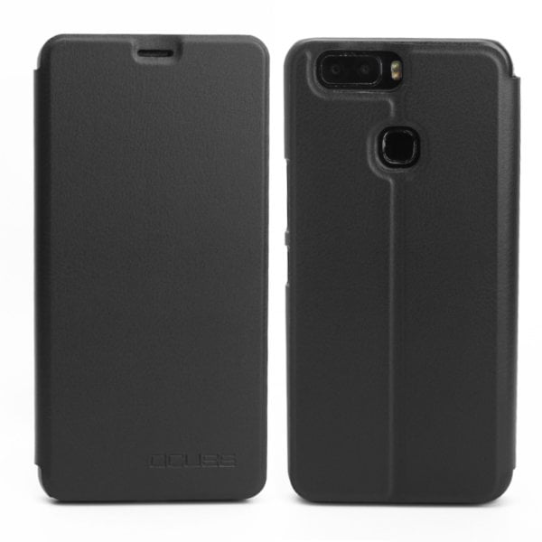 OCUBE for Leagoo S8 Pro Spring Texture Horizontal Flip Leather Case with Holder(Black)