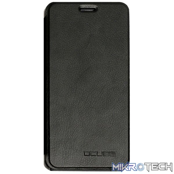 OCUBE for OUKITEL U20 Plus Spring Texture Horizontal Flip Leather Case with Holder (Black) - Image 2