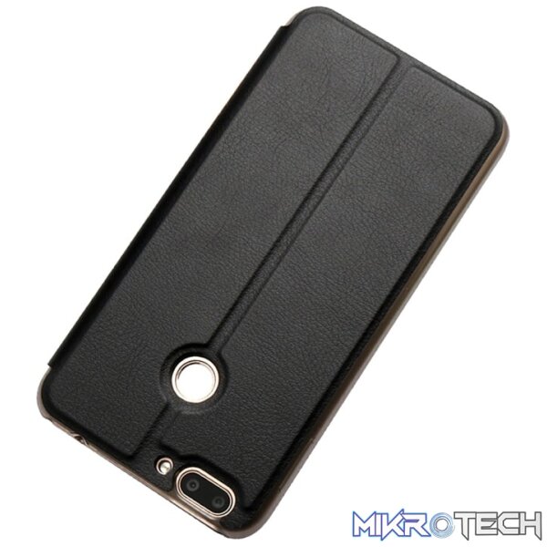 OCUBE for OUKITEL U20 Plus Spring Texture Horizontal Flip Leather Case with Holder (Black) - Image 4