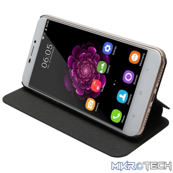OCUBE for OUKITEL U20 Plus Spring Texture Horizontal Flip Leather Case with Holder (Black) - Image 6
