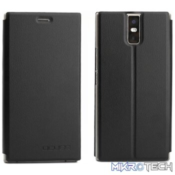 OCUBE for Oukitel K3 Spring Texture Horizontal Flip Leather Case with Holder(Black)