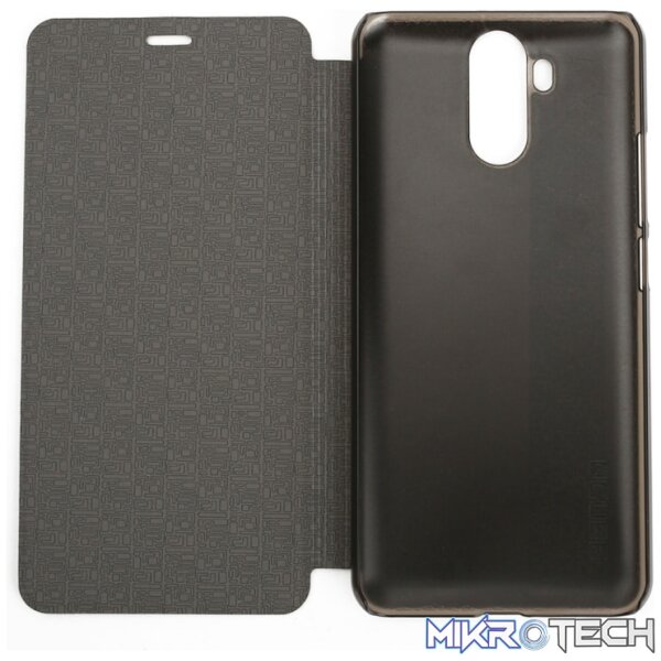 OCUBE for Ulefone Power 3 Spring Texture Horizontal Flip Leather Case with Holder (Black) - Image 4