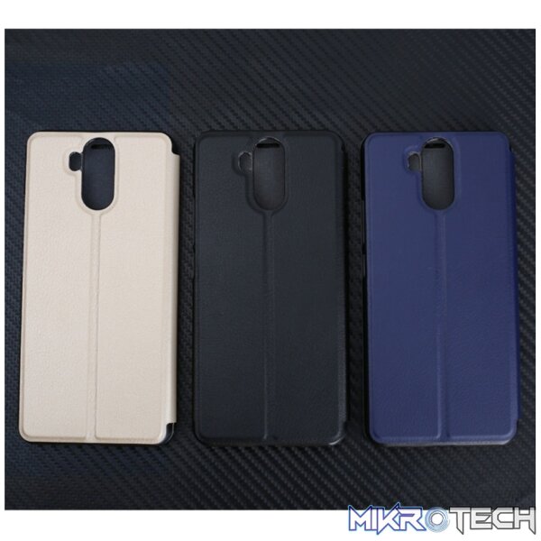 OCUBE for Ulefone Power 3 Spring Texture Horizontal Flip Leather Case with Holder (Black) - Image 8