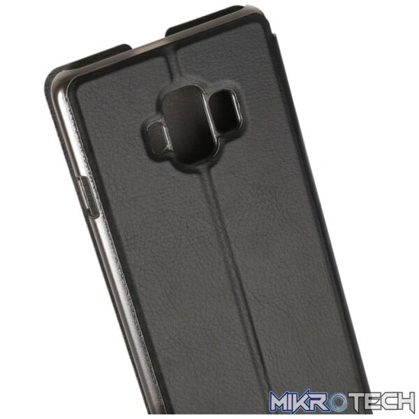 OCUBE for VKworld S8 Spring Texture Horizontal Flip Leather Case with Holder (Black) - Image 2