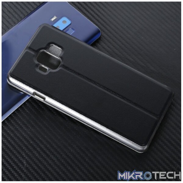 OCUBE for VKworld S8 Spring Texture Horizontal Flip Leather Case with Holder (Black) - Image 6