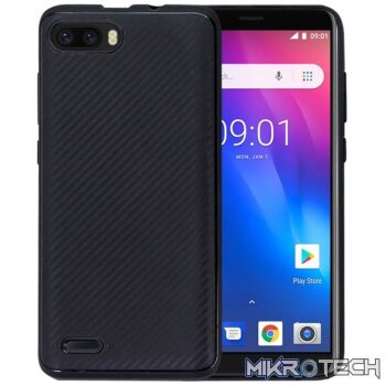 Original Carbon Fibre Texture TPU Protective Case for Ulefone S1(Black)