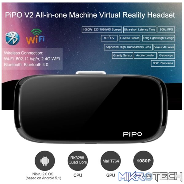 PiPo V2 Virtual Reality Headset - Image 7
