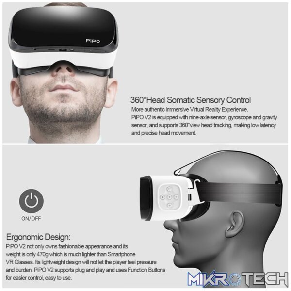 PiPo V2 Virtual Reality Headset - Image 10