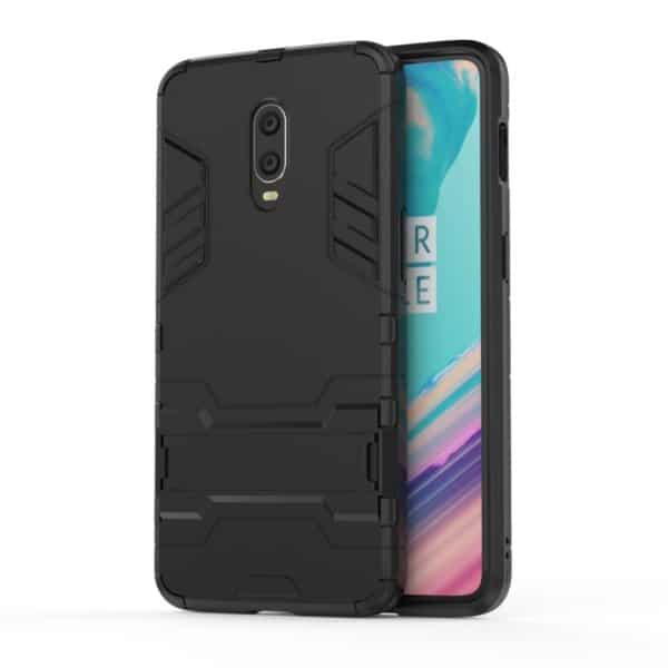 Shockproof PC + TPU  Case for OnePlus 6T, with Holder