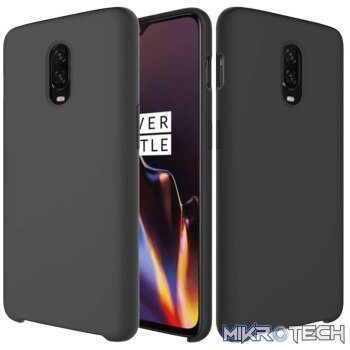 Solid Color Liquid Silicone Dropproof Protective Case for One Plus 6T